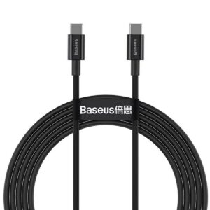 Καλώδιο USB C Baseus Superior Μαύρο 1 m