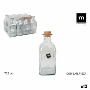 Γυάλινο Mπουκάλι La Mediterránea Medi Καπάκι 725 ml (12 Μονάδες)