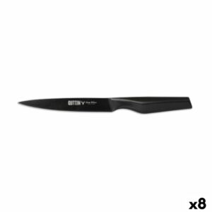 Μαχαίρι Mondador Quttin Black Edition 13 cm 1,8 mm (8 Μονάδες)