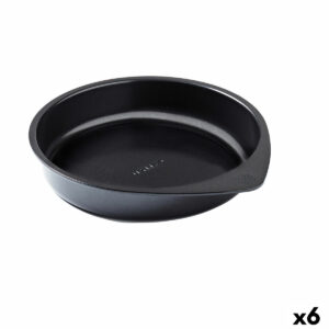 Φόρμα για Κέικ Pyrex Magic Μαύρο Μέταλλο Στρόγγυλο 20 cm x6