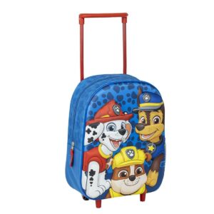 Σχολική Τσάντα με Ρόδες The Paw Patrol Μπλε 25 x 31 x 10 cm