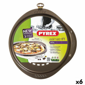 Φόρμα για Πίτσες Pyrex Asimetria Μέταλλο Ø 32 cm (x6)