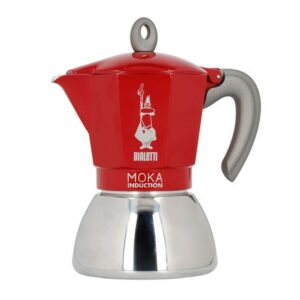 Ιταλικη καφετιερα Bialetti Moka Induction Κόκκινο Μέταλλο