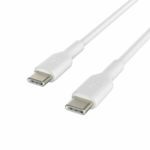 Καλώδιο USB-C σε USB-C Belkin CAB003BT2MWH Λευκό 2 m