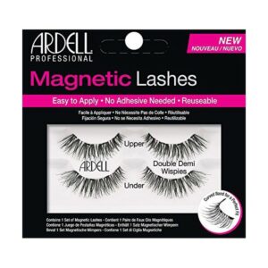 Ψεύτικες βλεφαρίδες Double Demi Wispies Ardell AII67952 Μαύρο (4 Μονάδες)