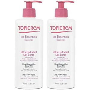 Ενυδατικό Γαλάκτωμα Σώματος Topicrem 500 ml x 2