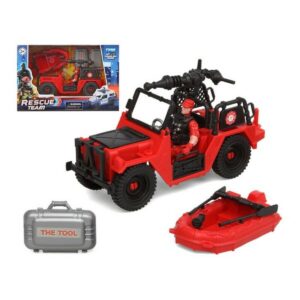 Playset Οχημάτων Firefighters Rescue Team 28 x 18 cm