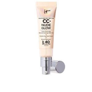 Βάση Μακιγιάζ Κρεμώδες It Cosmetics CC+ Nude Glow Fair porcelain Spf 40 32 ml