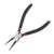 Straight Interior Circlip Pliers 7″ Deli Tools EDL0341 (black)