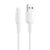 USB to Lightning cable VFAN Colorful X11, 3A, 1m (white)