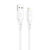 USB to Lightning cable VFAN Colorful X12, 3A, 1m (white)