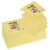 Συγκολλητικές Σημειώσεις Post-it CANARY YELLOW Κίτρινο 7,6 x 7,6 cm 12 Τεμάχια 76 x 76 mm