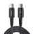 USB-C to USB-C Cable 100W Essager 1m (black)