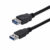 Καλώδιο USB Startech USB3SEXT1MBK         USB A Μαύρο