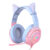 Gaming headphones ONIKUMA K9 7.1 Pink/Blue