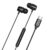 Mcdodo HP-1050 in-ear, wired headphones, USB-C (black)