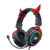 ONIKUMA X10 Gaming Headphones Black-red Devil horns