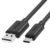 Καλώδιο USB A σε USB C Unitek C14068BK Μαύρο 2 m