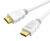 CABLETIME καλώδιο HDMI CT-HE19G με Ethernet, 4K/60Hz, 18 Gbps, 2m, λευκό