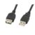 Καλώδιο Επέκτασης USB Lanberg CA-USBE-10CC-0007-BK Μαύρο 70 cm Αρσενικό/Θηλυκό