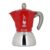 Ιταλικη καφετιερα Bialetti Moka Induction Μαύρο Κόκκινο Μέταλλο Ανοξείδωτο ατσάλι Αλουμίνιο 300 ml 6 φλιτζάνια