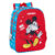 Σχολική Τσάντα Mickey Mouse Clubhouse Fantastic Μπλε Κόκκινο 26 x 34 x 11 cm