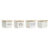 Αλατιέρα με Καπάκι DKD Home Decor Πολύχρωμο Bamboo Dolomite Μεσογείακός Navy 12,5 x 12,5 x 11,5 cm (4 Μονάδες)