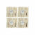 Σετ σούσι DKD Home Decor Λευκό Bamboo Πήλινα Ανατολικó 14,5 x 14,5 x 31 cm (16 Τεμάχια) (8 Τεμάχια)