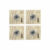 Σετ σούσι DKD Home Decor Μαύρο Bamboo Πήλινα Ανατολικó 14,5 x 14,5 x 31 cm (16 Τεμάχια) (8 Τεμάχια)