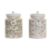 Σκάφος DKD Home Decor Αλουμίνιο Dolomite Παραδοσιακά (x2)