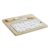 Δίσκος για σνακ DKD Home Decor Πολύχρωμο Bamboo Πήλινα 24,5 x 20 x 1,2 cm