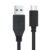 Καλώδιο USB A σε USB-C NANOCABLE 10.01.4002 Μαύρο 2 m (1 μονάδα)