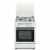 Εστία Αερίου Vitrokitchen CB 5530BN NAT 1800W 50 x 55 x 85