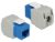 DELOCK Keystone module RJ45 86343, Cat 6 UTP, μπλε