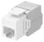 GOOBAY Keystone module RJ45 CAT 6A 90867, UTP, λευκό