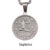 Ανδρικό Ατσάλινο Κολιέ Με Ζώδιο (Τοξότης) – Men’s Steel Necklace Zodiac (Sagittarius)