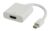 POWERTECH αντάπτορας mini DisplayPort σε HDMI CAB-DP036, 0.20m, λευκός