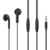 CELEBRAT earphones με μικρόφωνο G8, 3.5mm σύνδεση, Φ14.2mm, 1.2m, μαύρα