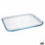 Φόρμα Ορθογώνια Pyrex Classic Vidrio Διαφανές Γυαλί 33 x 27 x 2 cm Επίπεδο (x6)