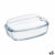 Ταψί Pyrex Classic Με καπάκι 4,5 L 38 x 22 x 11 cm Διαφανές Γυαλί (3 Μονάδες)